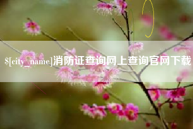 鸡西消防证查询网上查询官网下载