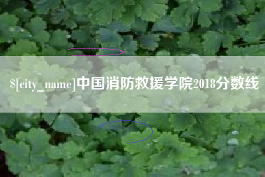 鸡西中国消防救援学院2018分数线