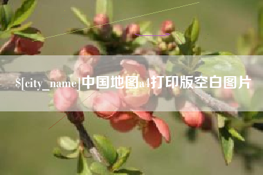 鸡西中国地图a4打印版空白图片