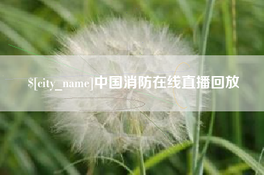鸡西中国消防在线直播回放