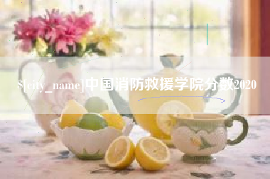 鸡西中国消防救援学院分数2020
