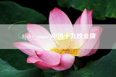 鸡西中国十九枚金牌