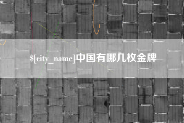 鸡西中国有哪几枚金牌
