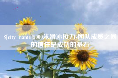 鸡西5000米滑冰接力-团队成员之间的信任是成功的基石