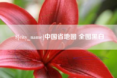 鸡西中国省地图 全图黑白