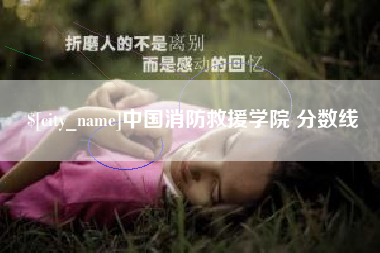 鸡西中国消防救援学院 分数线