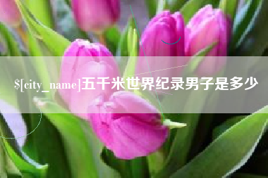 鸡西五千米世界纪录男子是多少