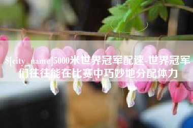 鸡西5000米世界冠军配速-世界冠军们往往能在比赛中巧妙地分配体力