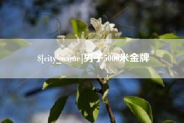 鸡西男子5000米金牌