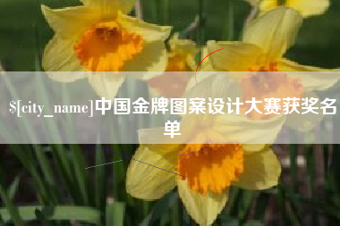 鸡西中国金牌图案设计大赛获奖名单