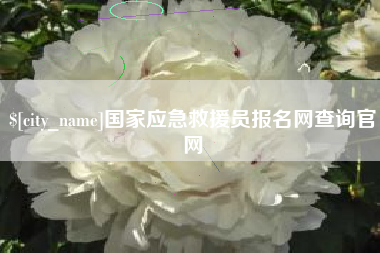 鸡西国家应急救援员报名网查询官网