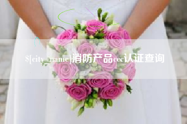 鸡西消防产品ccc认证查询