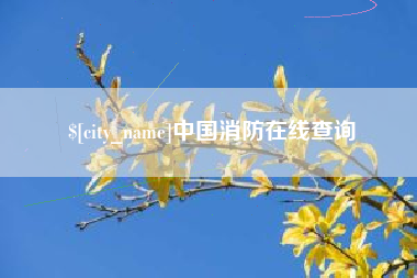 鸡西中国消防在线查询