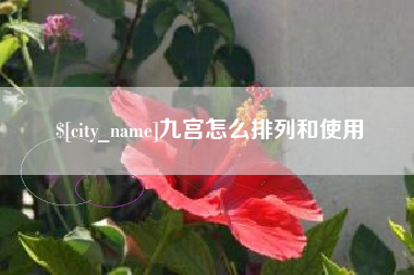 鸡西九宫怎么排列和使用