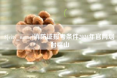 鸡西消防证报考条件2024年官网烟台福山